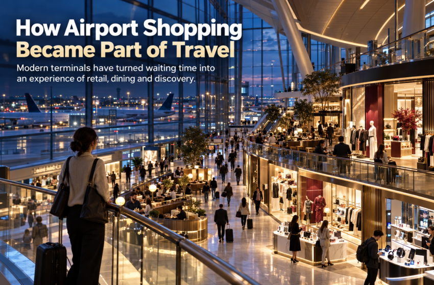  How Airport Shopping Became Part of Travel